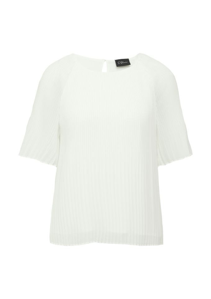 s.Oliver BLACK LABEL Kurzarmbluse – Stilvolle Bluse von S.Oliver Black Label s.Oliver BLACK LABEL Kurzarmbluse – Stilvolle Bluse von S.Oliver Black Label von s.Oliver BLACK LABEL