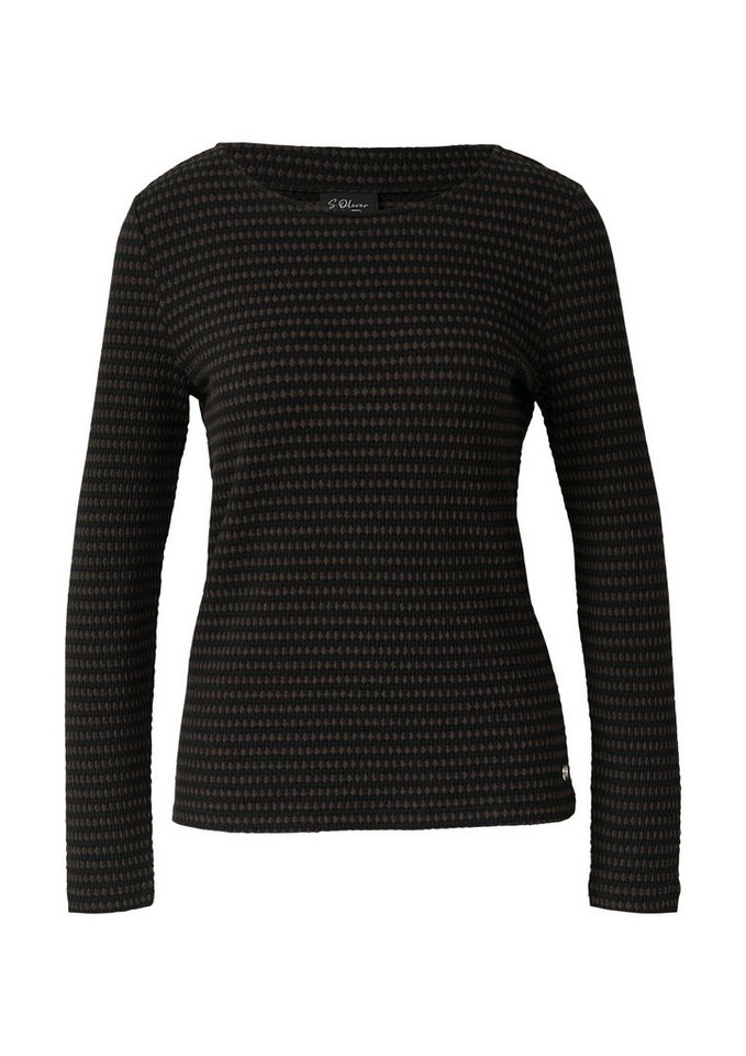 s.Oliver BLACK LABEL Kurzarmhemd T-Shirt von s.Oliver BLACK LABEL