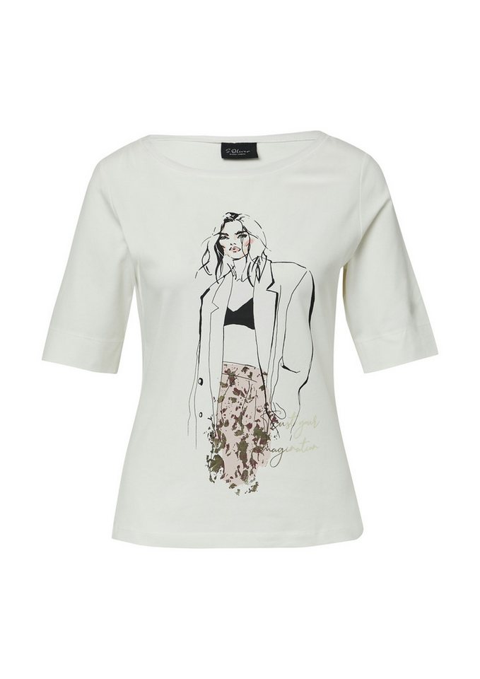 s.Oliver BLACK LABEL Kurzarmhemd T-Shirt von s.Oliver BLACK LABEL