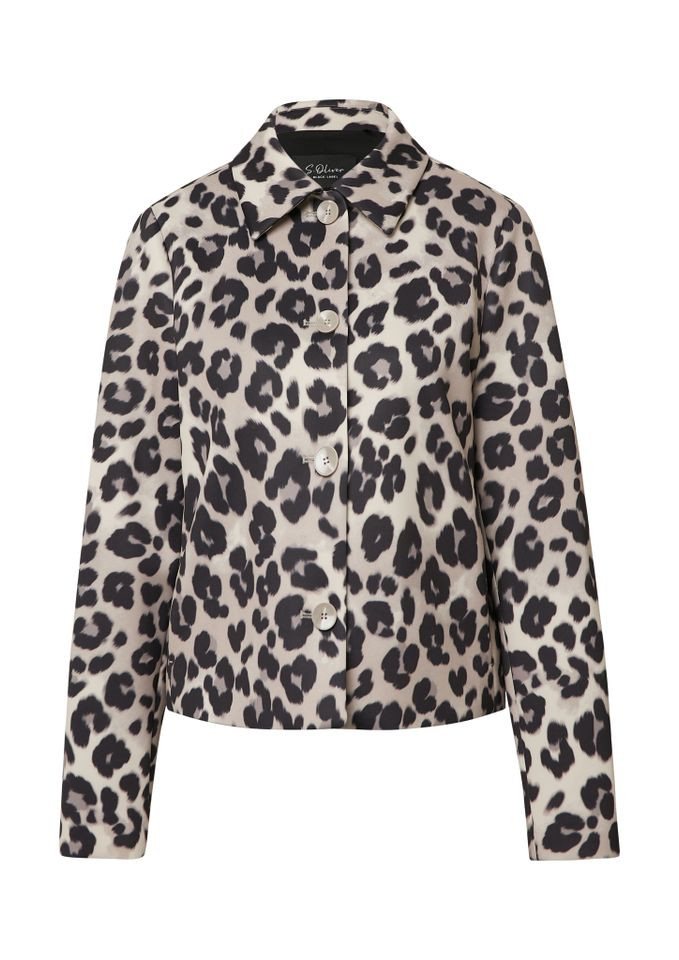 s.Oliver BLACK LABEL Kurzjacke -s.Oliver – Damen Scuba-Jacke – Kurzjacke – Hemdkragen von s.Oliver BLACK LABEL