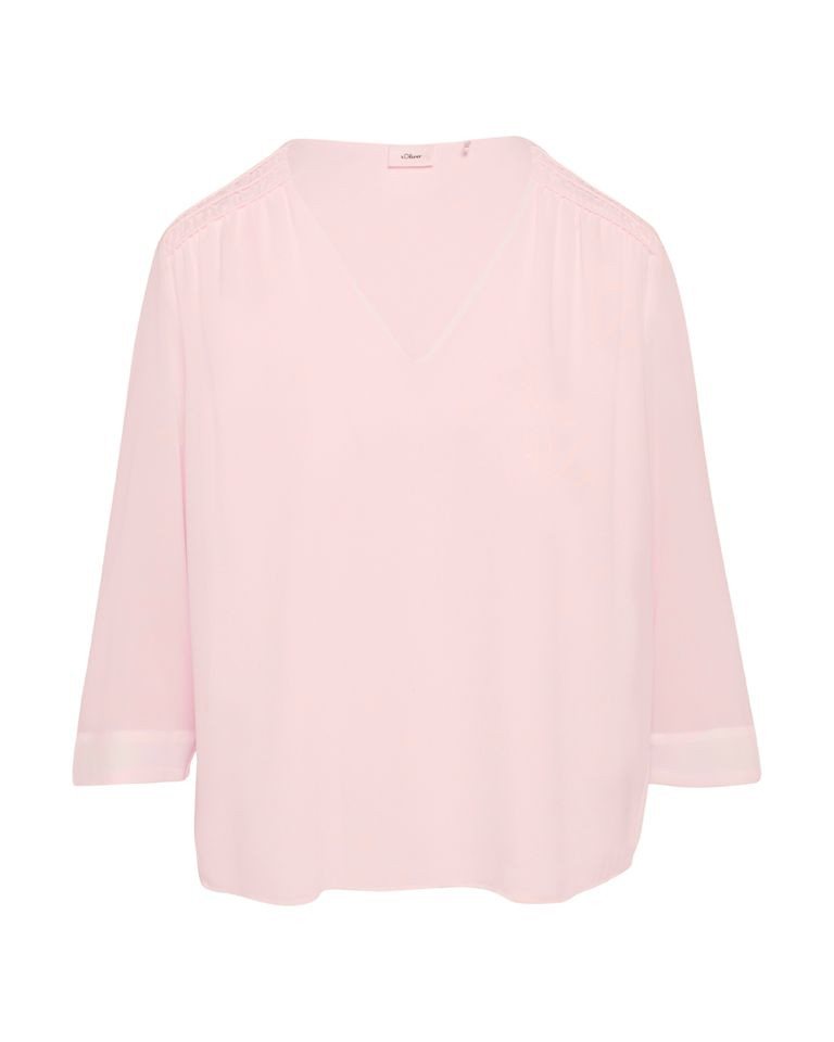 s.Oliver BLACK LABEL Langarmbluse - Bluse Halb-Arm - festliche Bluse Damen von s.Oliver BLACK LABEL