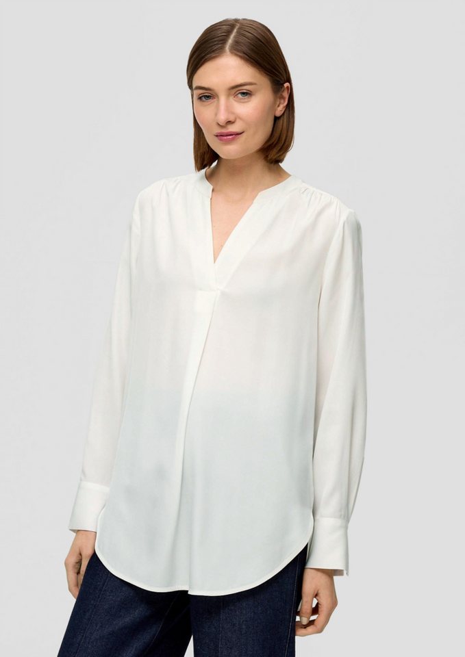 s.Oliver BLACK LABEL Langarmbluse Bluse aus fließender Webware von s.Oliver BLACK LABEL