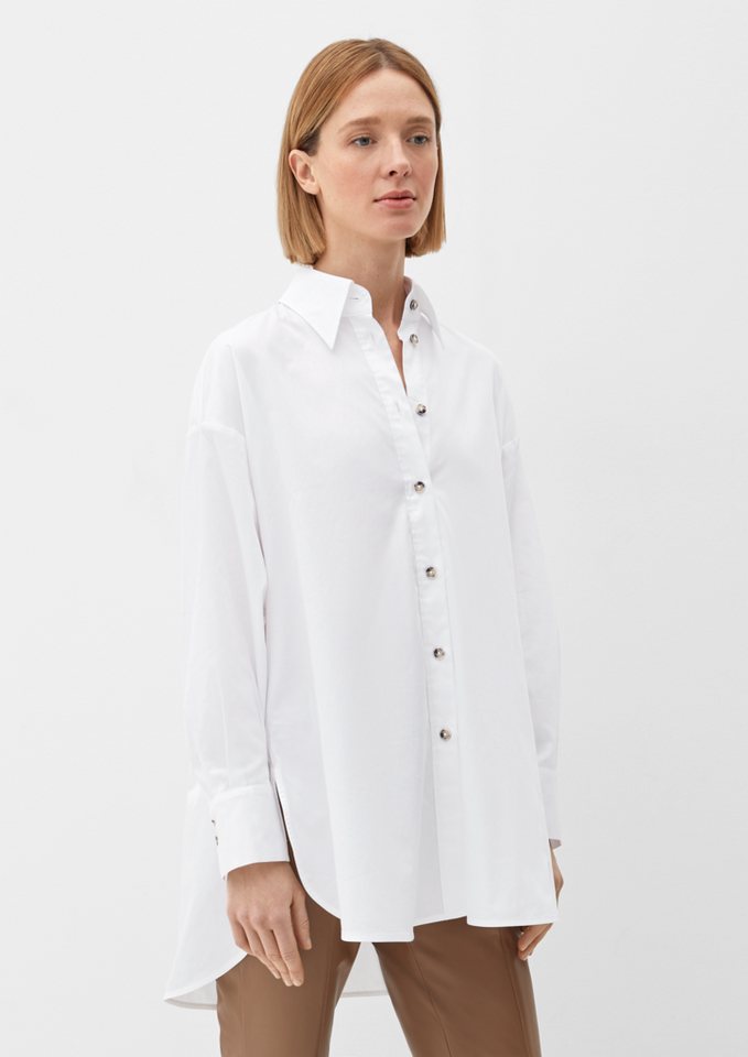 s.Oliver BLACK LABEL Langarmbluse Bluse im Oversized-Fit s.Oliver BLACK LABEL Langarmbluse Bluse im Oversized-Fit von s.Oliver BLACK LABEL