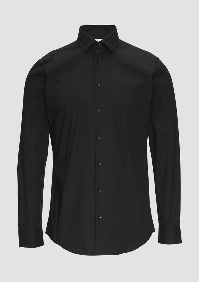s.Oliver BLACK LABEL Langarmhemd Tailored Fit: Businesshemd aus Baumwollstretch s.Oliver BLACK LABEL Langarmhemd Tailored Fit: Businesshemd aus Baumwollstretch von s.Oliver BLACK LABEL