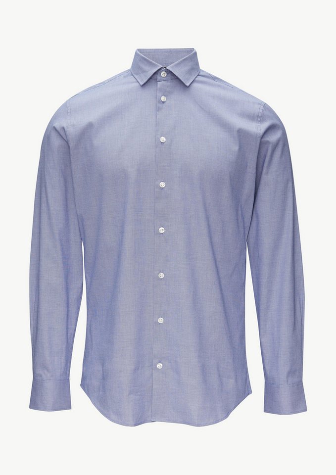 s.Oliver BLACK LABEL Langarmhemd Tailored Fit: Hemd aus Baumwollstretch von s.Oliver BLACK LABEL