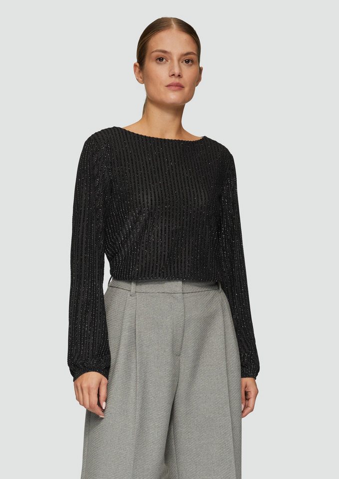s.Oliver Langarmshirt T-Shirt (1-tlg) von s.Oliver