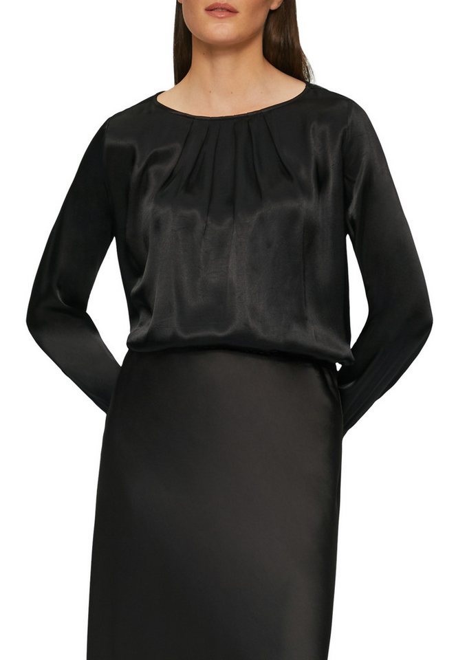 s.Oliver BLACK LABEL Langarmshirt mit U-Boot Ausschnitt von s.Oliver BLACK LABEL