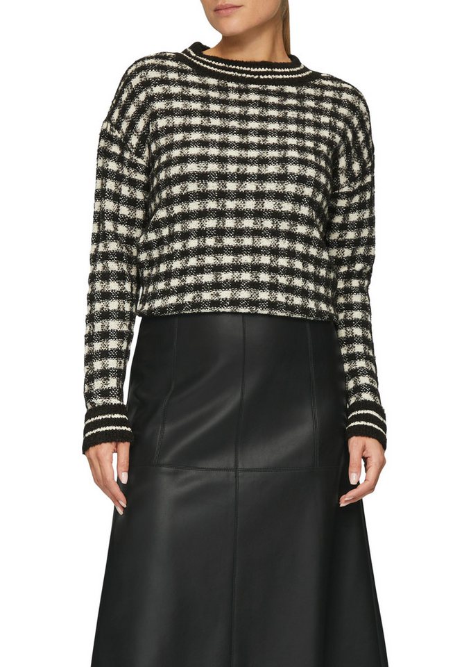 s.Oliver BLACK LABEL Lederimitatrock mit Ziernähten von s.Oliver BLACK LABEL