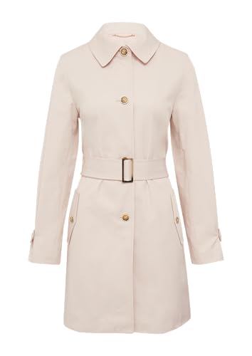 s.Oliver BLACK LABEL Leicht gefütterter Mantel im Trench-Stil perlmuttrosa 34 von s.Oliver BLACK LABEL