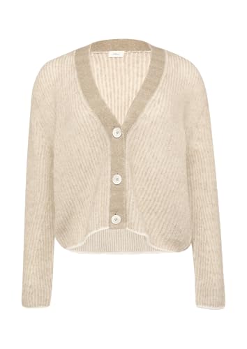 s.Oliver BLACK LABEL Lockere Strickjacke aus Alpakamix mit Rippstruktur Sandstein 42 s.Oliver BLACK LABEL Lockere Strickjacke aus Alpakamix mit Rippstruktur Sandstein 42 von s.Oliver BLACK LABEL