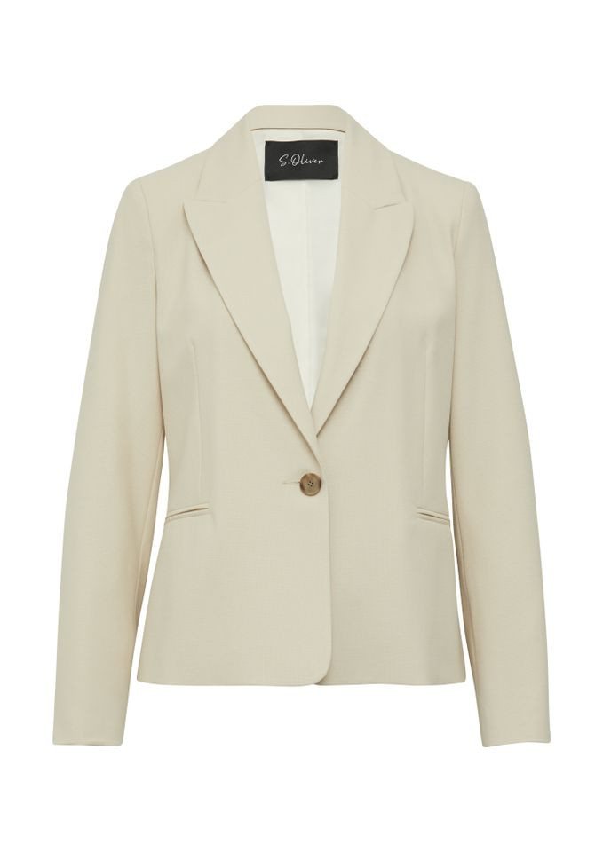 s.Oliver BLACK LABEL Longblazer - Eleganter Indoor-Blazer von s.Oliver BLACK LABEL