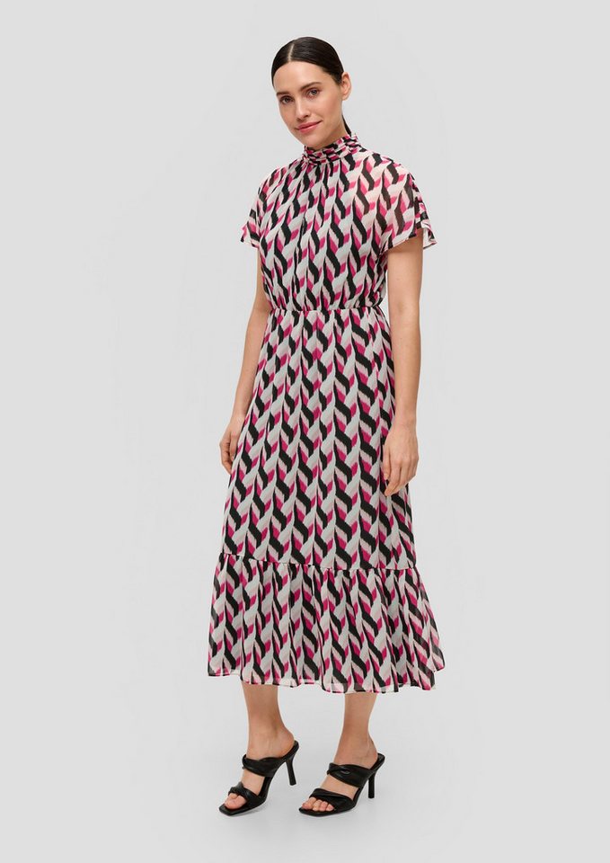 s.Oliver BLACK LABEL Maxikleid Maxikleid mit All-over-Print von s.Oliver BLACK LABEL