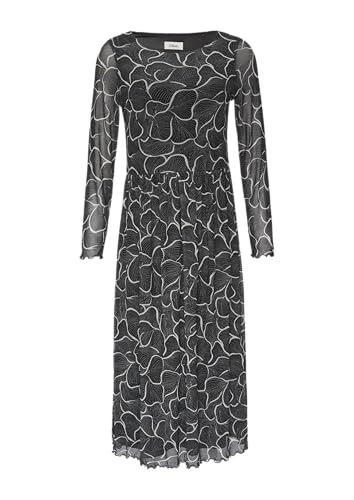 s.Oliver BLACK LABEL Mesh-Kleid mit U-Boot-Ausschnitt schwarz 32 von s.Oliver BLACK LABEL
