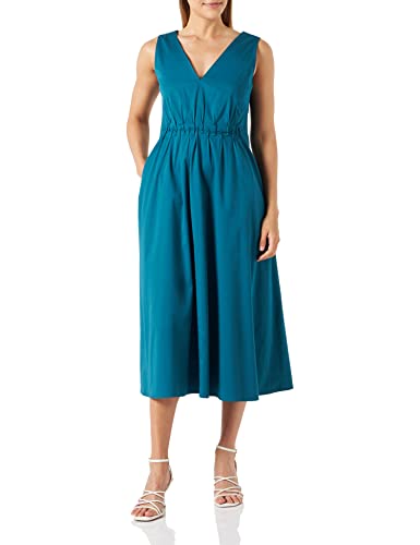 s.Oliver BLACK LABEL Women's Midi Kleid, Regular Fit, Blue Green, 42 s.Oliver BLACK LABEL Women's Midi Kleid, Regular Fit, Blue Green, 42 von s.Oliver BLACK LABEL