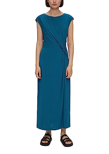 s.Oliver BLACK LABEL Women's 2131828 Midi Kleid, Petrol 6768, 44 von s.Oliver BLACK LABEL