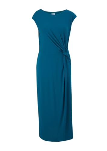 s.Oliver BLACK LABEL Kleid aus schimmerndem Viskosestretch Petrol 36 von s.Oliver BLACK LABEL