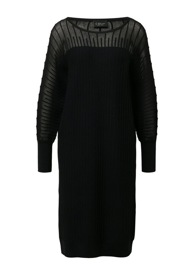 s.Oliver BLACK LABEL Midikleid -Feinstrickkleid mit Fledermausärmeln von s.Oliver BLACK LABEL