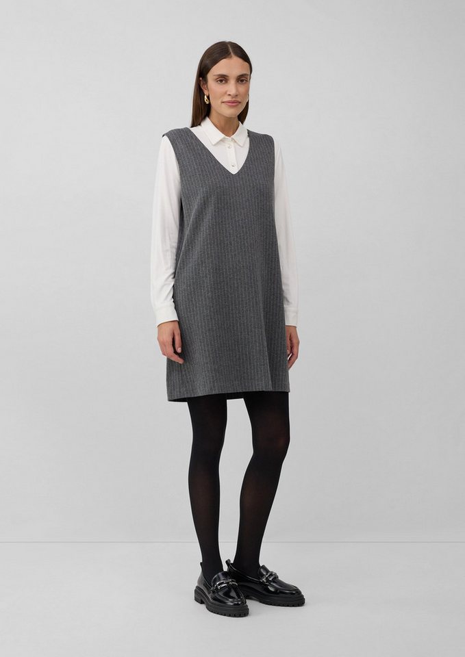 s.Oliver BLACK LABEL Minikleid Kleid im A-Shape mit Nadelstreifen von s.Oliver BLACK LABEL