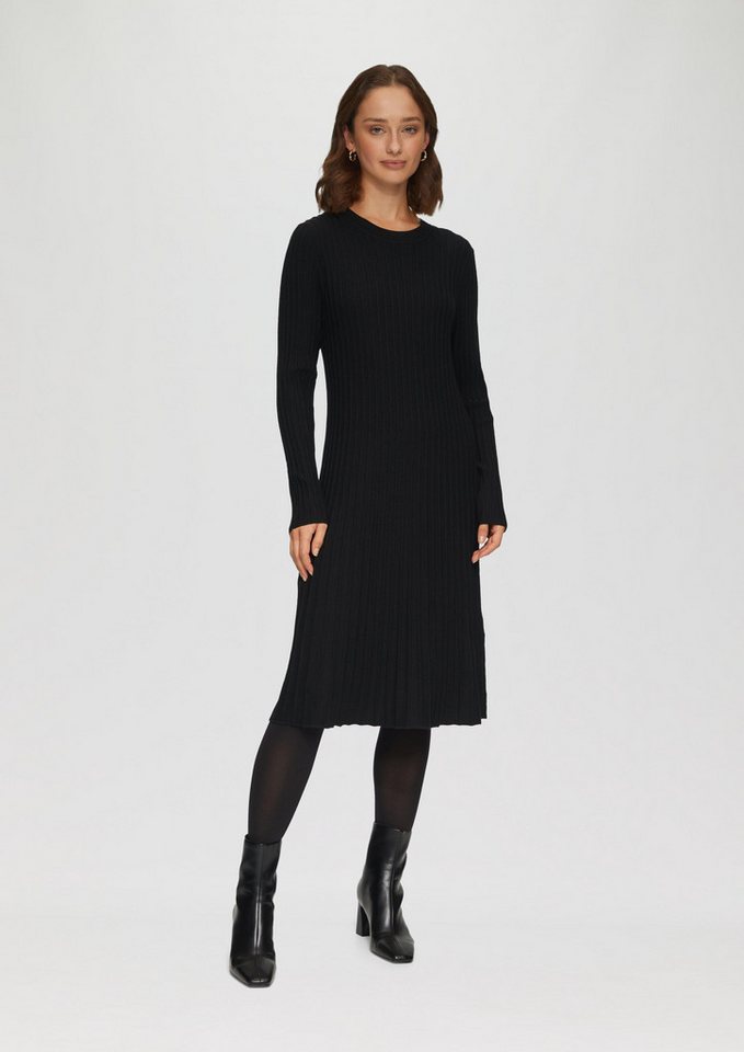 s.Oliver BLACK LABEL Minikleid Strickkleid mit Rippstruktur von s.Oliver BLACK LABEL
