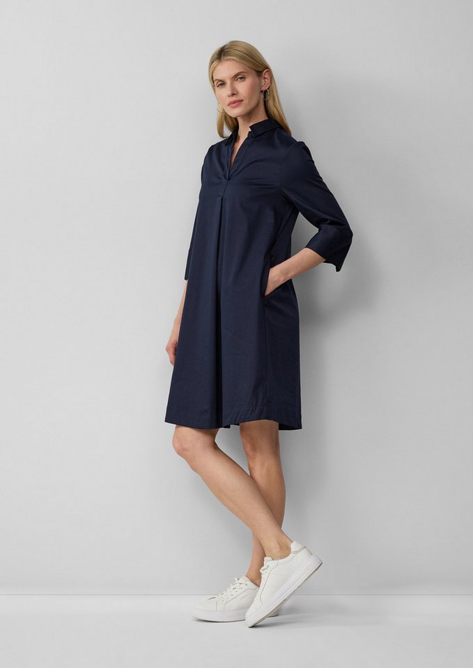 s.Oliver BLACK LABEL Minikleid Ausgestelltes Tunikakleid mit 3/4-Ärmeln von s.Oliver BLACK LABEL