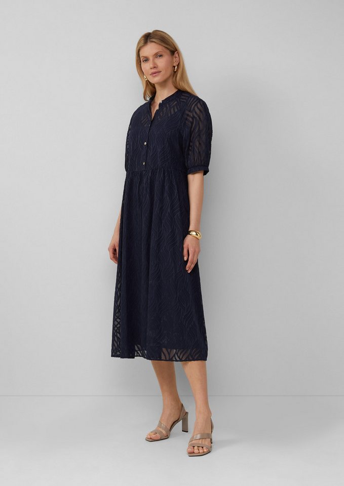 s.Oliver BLACK LABEL Minikleid Semitransparentes Maxikleid mit Futter von s.Oliver BLACK LABEL