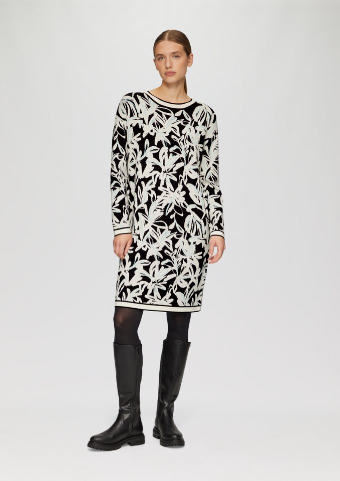 s.Oliver BLACK LABEL Minikleid Strickkleid mit Intarsienmuster von s.Oliver BLACK LABEL