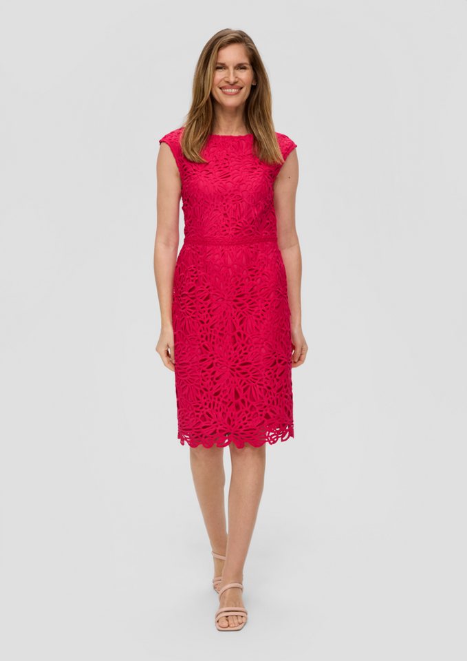 s.Oliver BLACK LABEL Minikleid Tailliertes Spitzenkleid s.Oliver BLACK LABEL Minikleid Tailliertes Spitzenkleid von s.Oliver BLACK LABEL