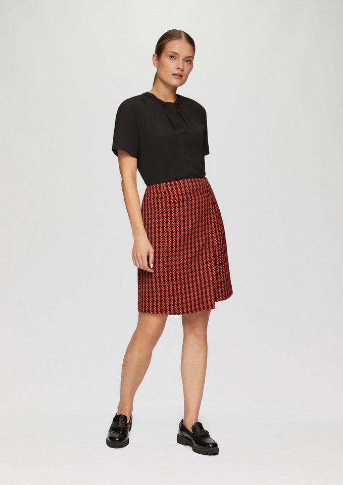 s.Oliver BLACK LABEL Minirock Bouclé-Rock in Wickeloptik von s.Oliver BLACK LABEL