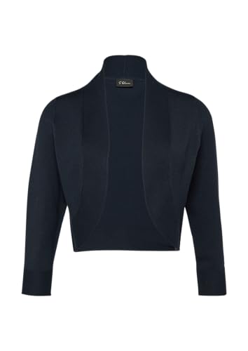 s.Oliver BLACK LABEL Offene Feinstrick-Jacke mit 3/4-Ärmeln Navy 42 s.Oliver BLACK LABEL Offene Feinstrick-Jacke mit 3/4-Ärmeln Navy 42 von s.Oliver BLACK LABEL
