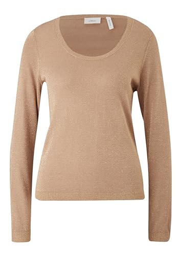s.Oliver BLACK LABEL Pullover mit Glitzergarn,Beige 84x1,48 s.Oliver BLACK LABEL Pullover mit Glitzergarn,Beige 84x1,48 von s.Oliver BLACK LABEL