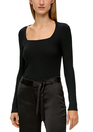 s.Oliver BLACK LABEL Pullover mit Rippstruktur, 44 von s.Oliver BLACK LABEL
