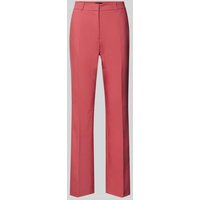 s.Oliver BLACK LABEL Regular Fit Anzughose mit Gürtelschlaufen in Koralle, Größe 36/32 von s.Oliver BLACK LABEL