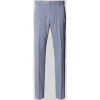 s.Oliver BLACK LABEL Regular Fit Anzughose mit Leinen-Anteil in Hellblau, Größe 54 von s.Oliver BLACK LABEL