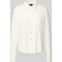 s.Oliver BLACK LABEL Regular Fit Blusenshirt aus Viskose-Mix in Weiss, Größe 38 von s.Oliver BLACK LABEL