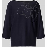 s.Oliver BLACK LABEL Relaxed Fit Strickpullover aus Baumwoll-Mix in Marine, Größe 48 s.Oliver BLACK LABEL Relaxed Fit Strickpullover aus Baumwoll-Mix in Marine, Größe 48 von s.Oliver BLACK LABEL