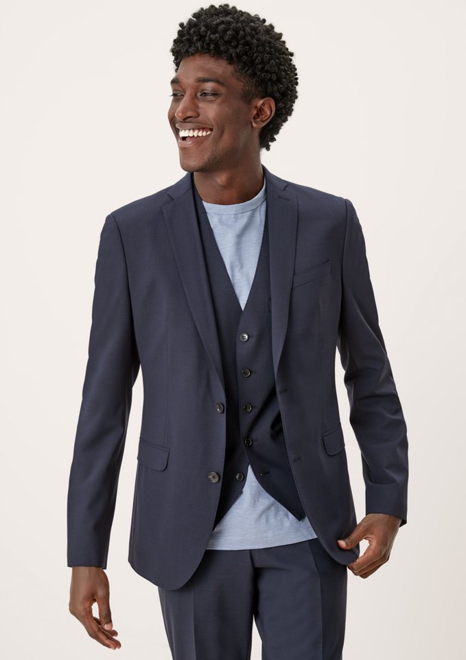 s.Oliver BLACK LABEL Sakko Slim Fit: Sakko mit Hyperstretch von s.Oliver BLACK LABEL