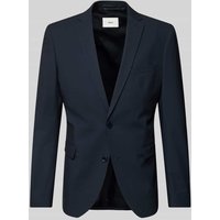 s.Oliver BLACK LABEL Sakko mit Brustleistentasche Modell 'Pure Flex' in Marine, Größe 106 von s.Oliver BLACK LABEL