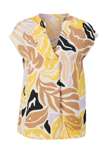 s.Oliver BLACK LABEL Satinbluse ohne Ärmel Ecru 44 von s.Oliver BLACK LABEL