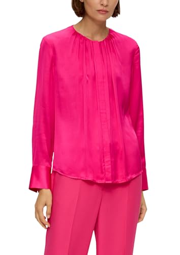 s.Oliver Damen 2139015 Satinbluse, 4528 pink, 38 s.Oliver Damen 2139015 Satinbluse, 4528 pink, 38 von s.Oliver BLACK LABEL
