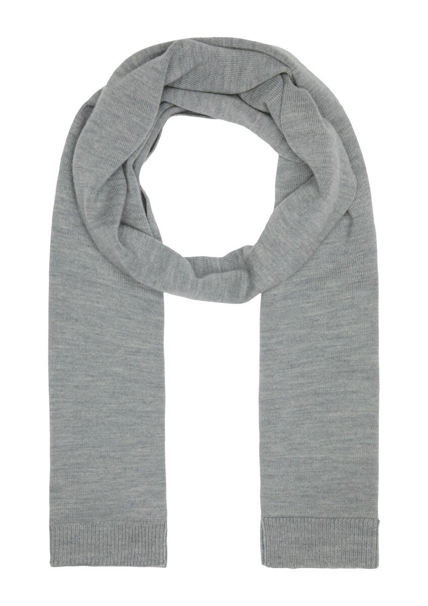 s.Oliver BLACK LABEL - Schal aus Merinowolle grau - Gr. - ONE SIZE von s.Oliver BLACK LABEL