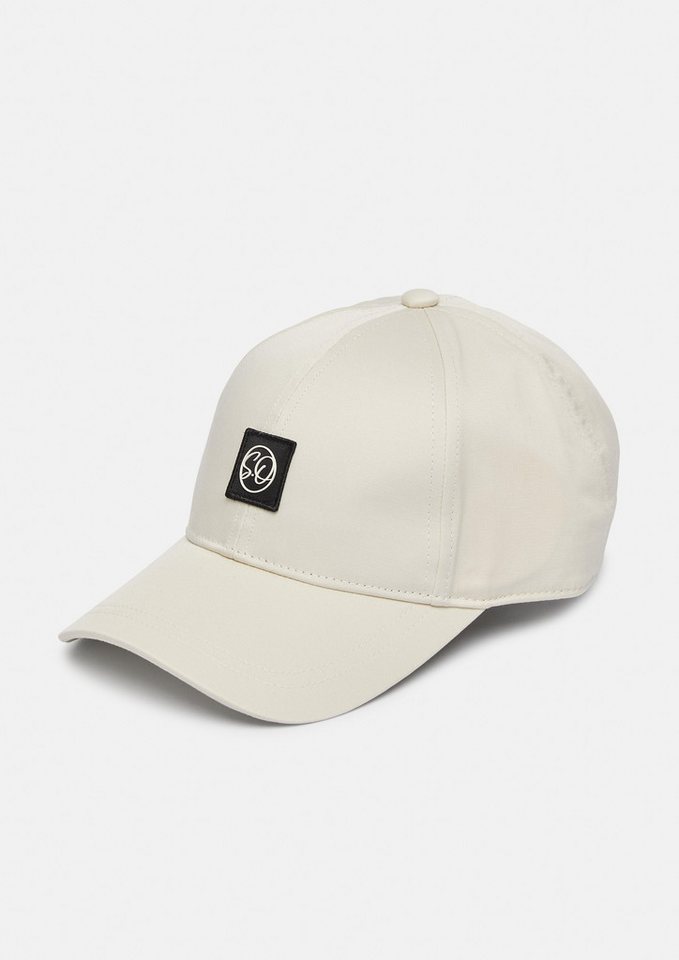 s.Oliver BLACK LABEL Schirmmütze Basecap aus Twill mit Logo-Patch von s.Oliver BLACK LABEL