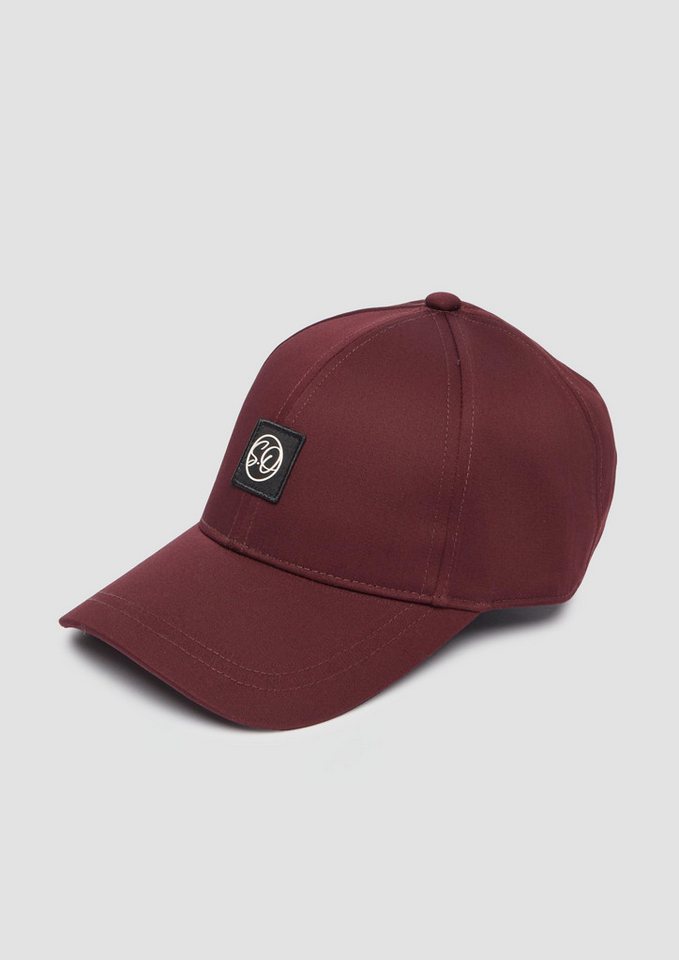 s.Oliver BLACK LABEL Schirmmütze Kappe aus Twill mit Logo-Patch von s.Oliver BLACK LABEL
