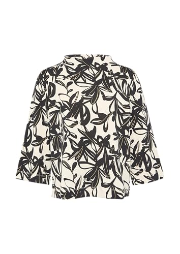 s.Oliver BLACK LABEL Scuba-Shirt im Relaxed Fit Ecru 36 von s.Oliver BLACK LABEL