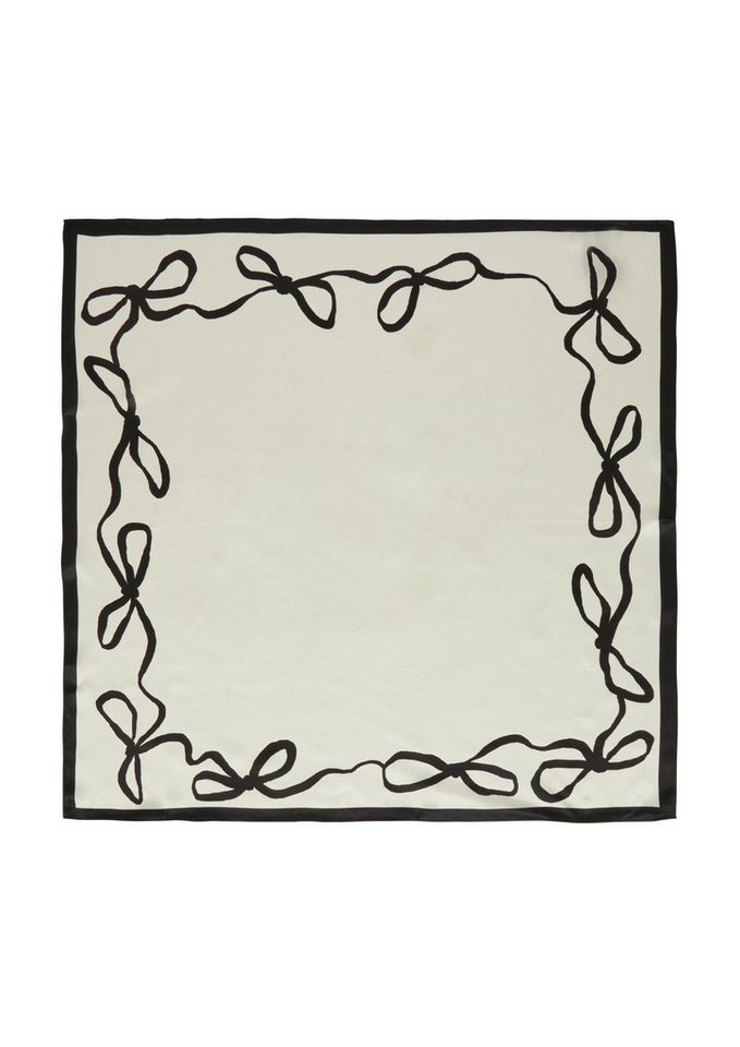 s.Oliver BLACK LABEL Seidentuch, mit Schleifen Print von s.Oliver BLACK LABEL