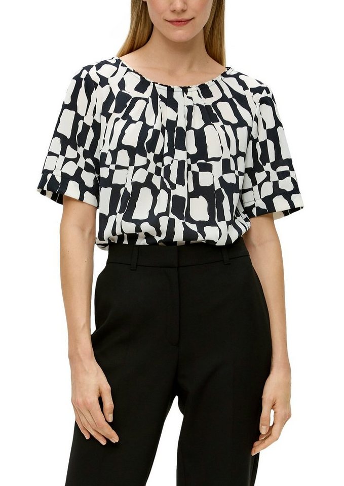 s.Oliver BLACK LABEL Shirtbluse gemustert s.Oliver BLACK LABEL Shirtbluse gemustert von s.Oliver BLACK LABEL