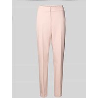 s.Oliver BLACK LABEL Slim Fit Anzughose aus Baumwoll-Mix in Rose, Größe 34 von s.Oliver BLACK LABEL