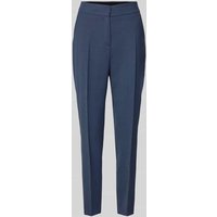 s.Oliver BLACK LABEL Slim Fit Anzughose mit Elastikbund in Blau, Größe 40 von s.Oliver BLACK LABEL