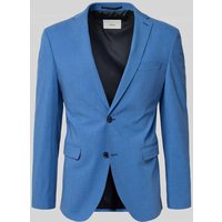 s.Oliver BLACK LABEL Slim Fit Anzugsakko mit Viskose-Anteil in Blau, Größe 50 s.Oliver BLACK LABEL Slim Fit Anzugsakko mit Viskose-Anteil in Blau, Größe 50 von s.Oliver BLACK LABEL