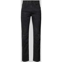 s.Oliver BLACK LABEL Slim Fit Jeans im 5-Pocket-Design Modell 'Nelio' in Black, Größe 33/34 von s.Oliver BLACK LABEL
