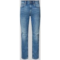 s.Oliver BLACK LABEL Slim Fit Jeans mit Kontrastnähten Modell 'NELIO' in Blau, Größe 36/32 s.Oliver BLACK LABEL Slim Fit Jeans mit Kontrastnähten Modell 'NELIO' in Blau, Größe 36/32 von s.Oliver BLACK LABEL